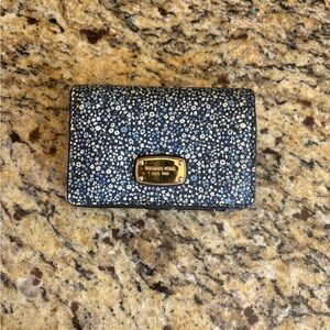 Michael Kors Navy Floral Wallet
